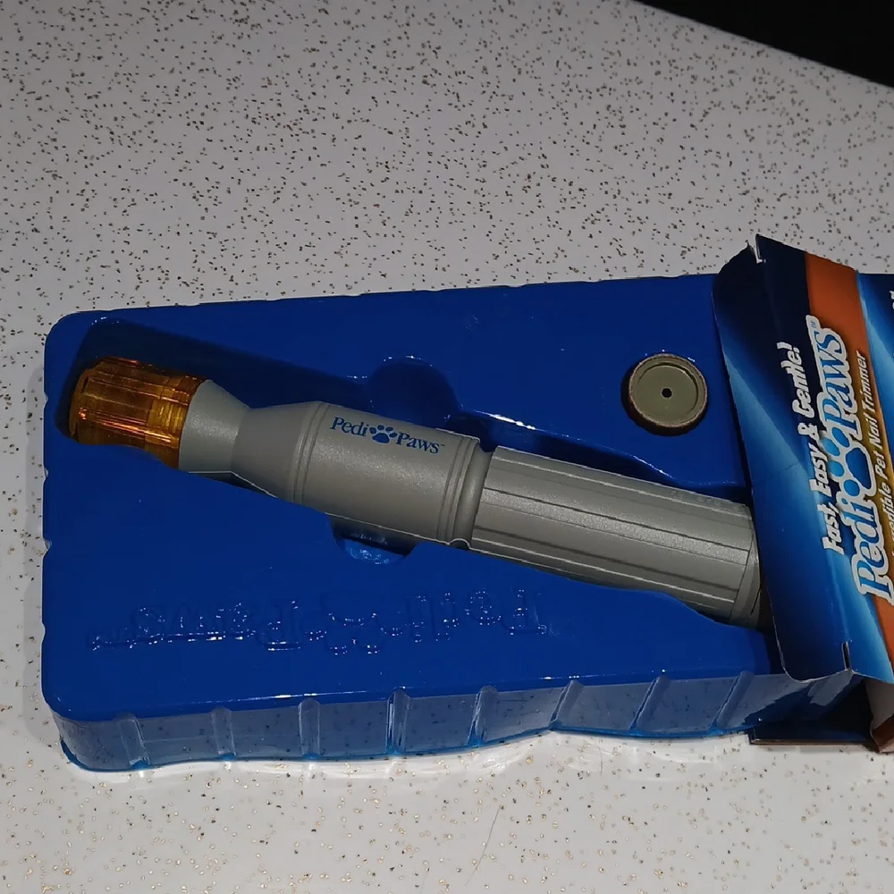 Pet Nail Trimmer - White and Orange